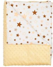 Плед Twins Minky со съемным наполнением (slimtex) 100х80 1420-PTMS-05, yellow